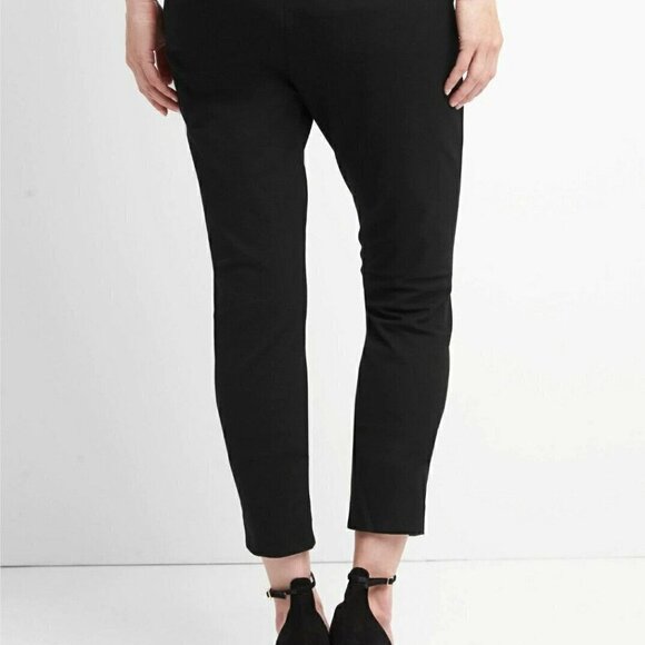 GAP Maternity Signature Skinny Ankle Length Pants Navy Blue Size 12 - Picture 3 of 4